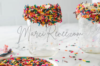 Vanilla Bean Funfetti Milkshake (PLR)