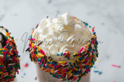 Vanilla Bean Funfetti Milkshake (PLR)