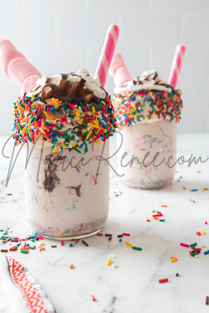 Vanilla Bean Funfetti Milkshake (PLR)