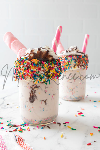 Vanilla Bean Funfetti Milkshake (PLR)