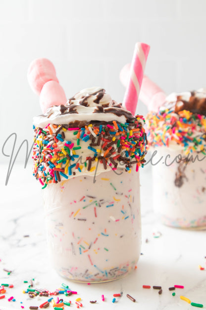 Vanilla Bean Funfetti Milkshake (PLR)